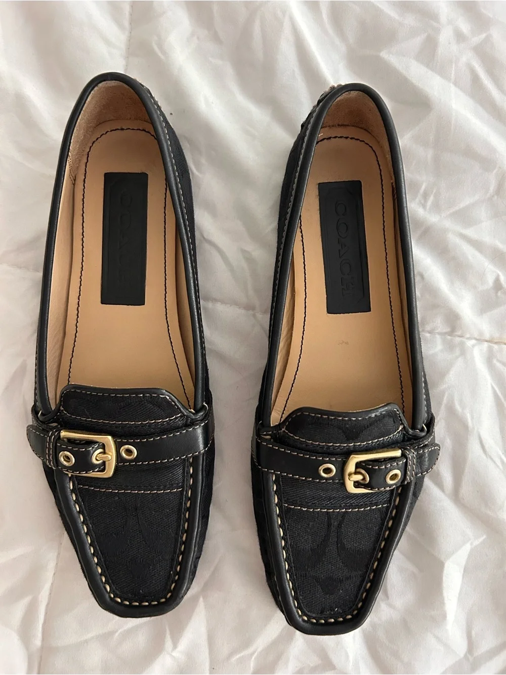 NWOB Coach Women's Slip-On Loafers, Size 7.5